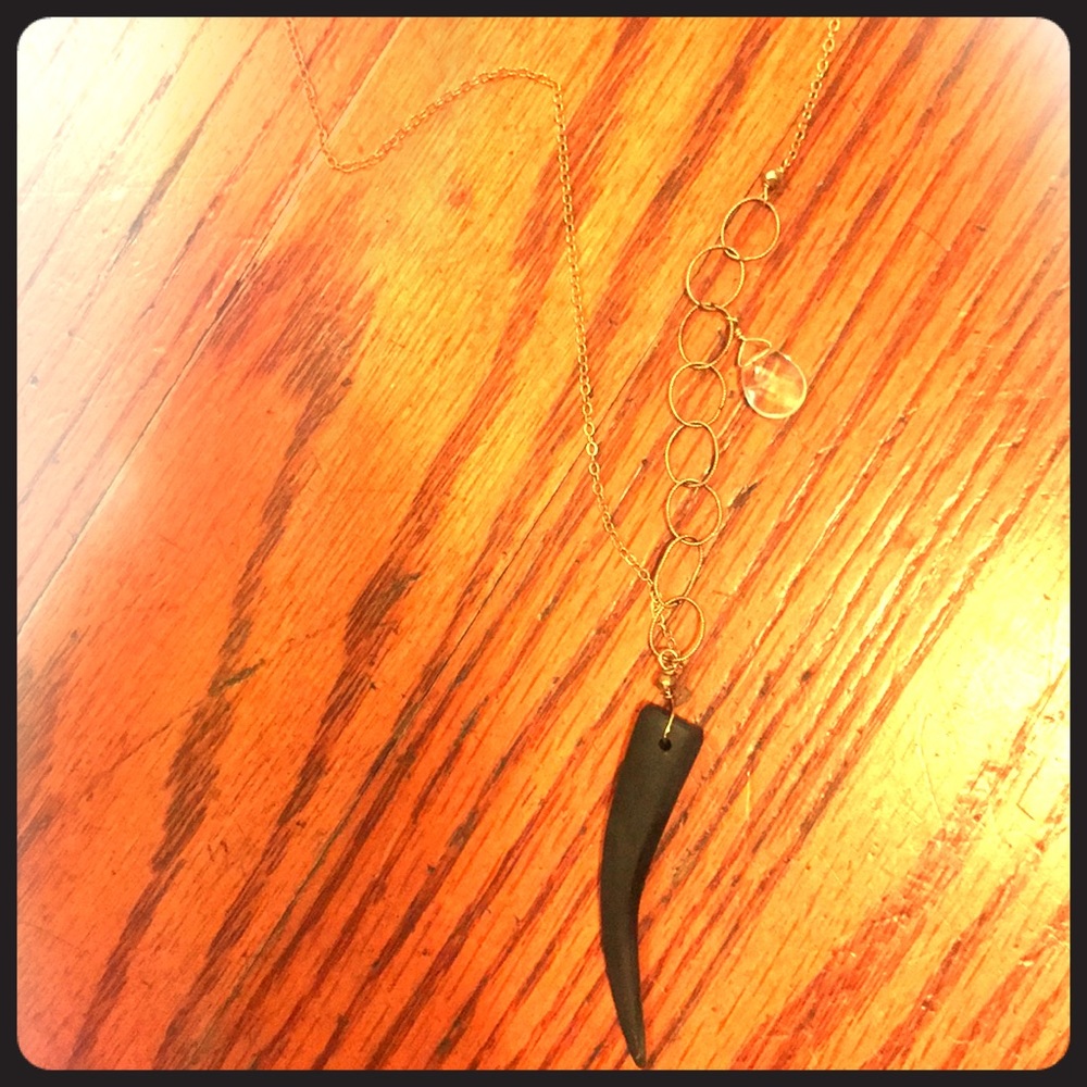 Tooth necklace